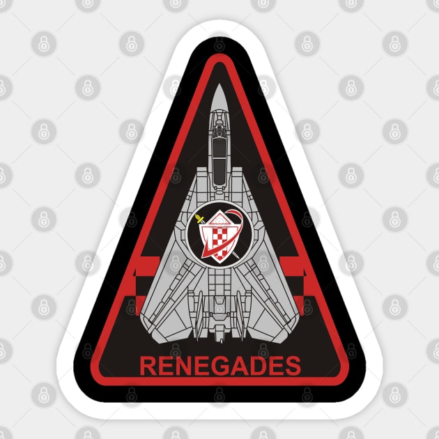 F14 Tomcat - VF24 Renegades Sticker by MBK